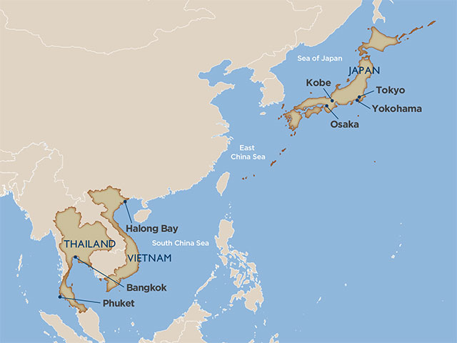 Experience Asia in Windstar Style.
