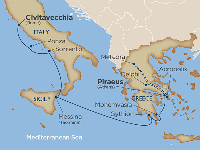 voyage map