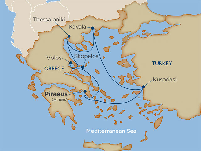 voyage map