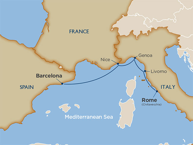 voyage map