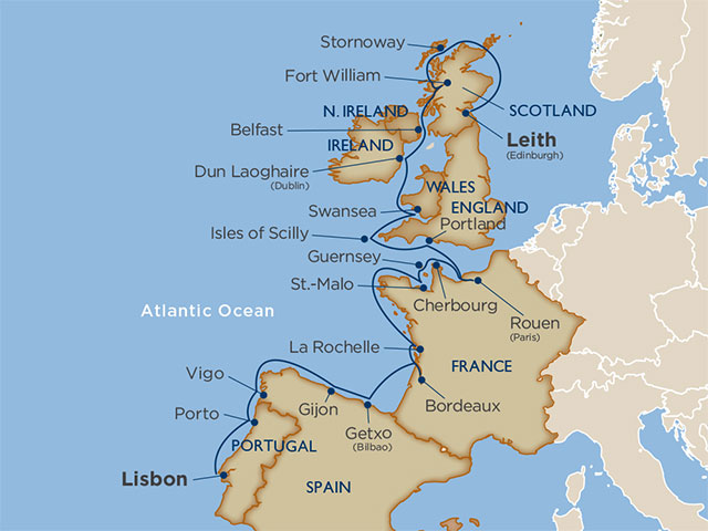 voyage map