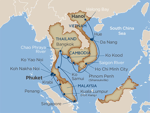 voyage map